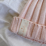 Cotton Knit Beanie - Marshmallow