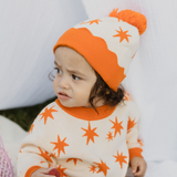 Firecracker Cotton Pom Pom Beanie