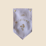 Little Wildflower Wall Banner