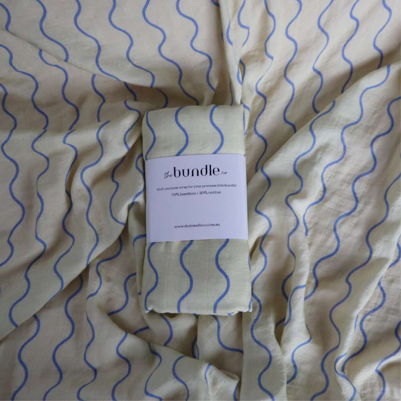 Ripple Swaddle - 70% Bamboo + 30% Cotton