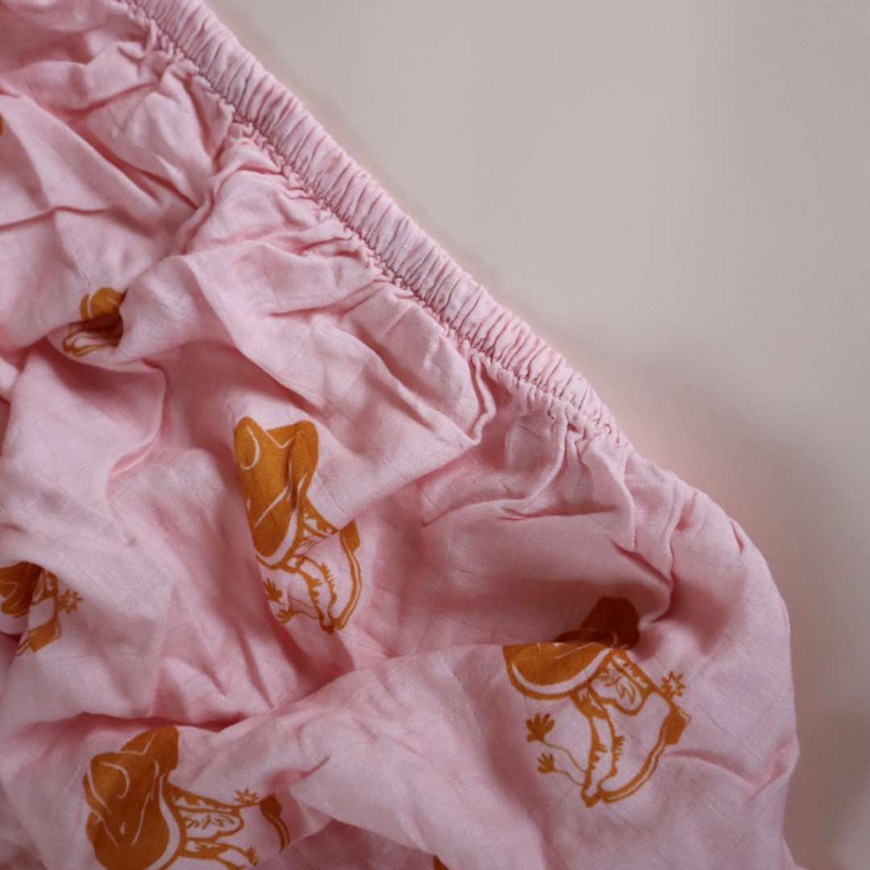 Dolly Cot Sheet - 70% Bamboo + 30% Cotton  - PRE-ORDER (Arrival July)