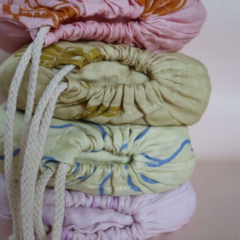 Posy Cot Sheet - 70% Bamboo + 30% Cotton