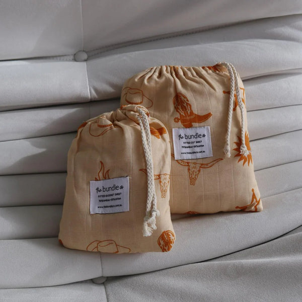 Texas Bassinet Sheet - 70% bamboo + 30% cotton