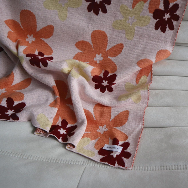 Flora Blanket - 100% Cotton Baby Blanket