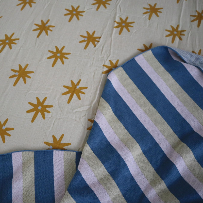 River Blanket - 100% Cotton Baby Blanket