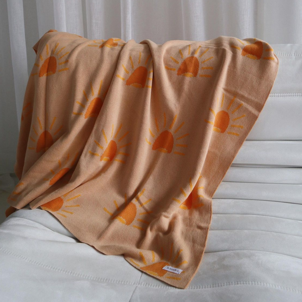 Sunlight Blanket - 100% cotton baby blanket