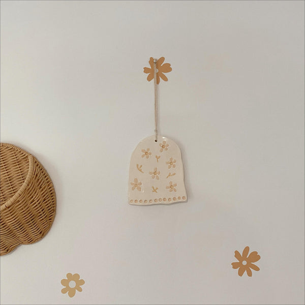 Wildflower wall hanging