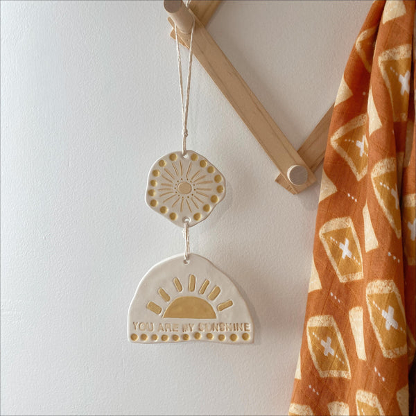 Sunshine wall hanging