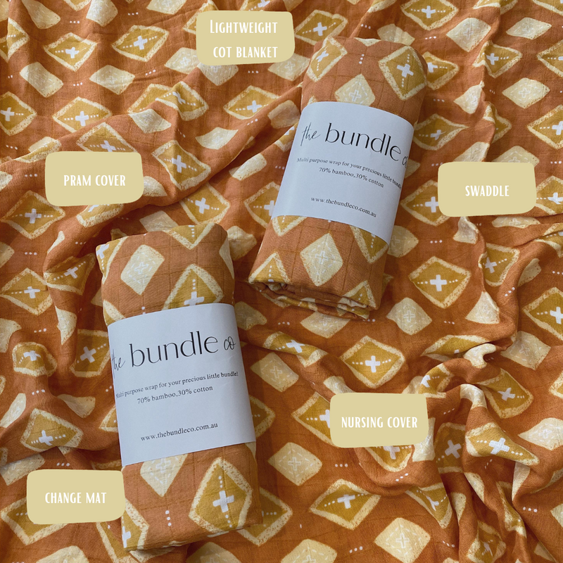 Florence Bamboo + Cotton Swaddle
