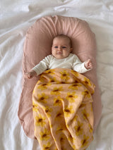 Daisy Bamboo + Cotton Swaddle